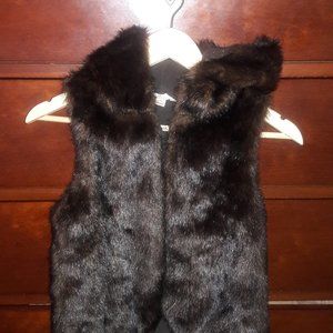 Land's End Youth Fur Vest